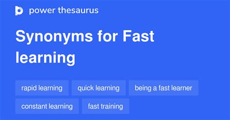 fast learner synonym|fast learner skills.